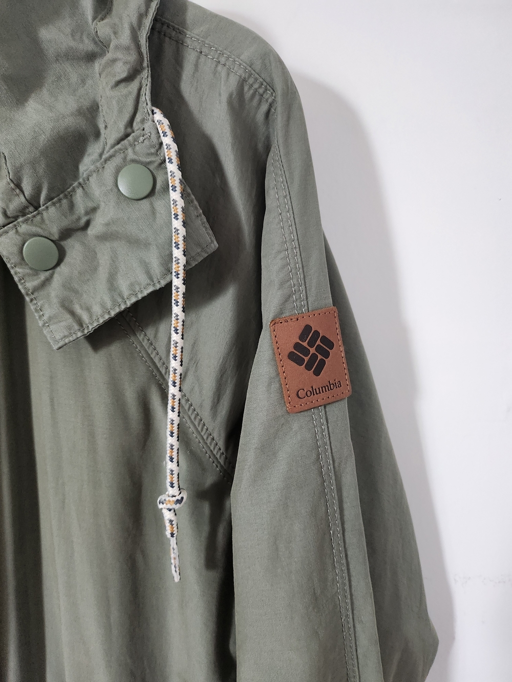 Columbia Women's Green Anorak Jacket - Picture 7 of 8
